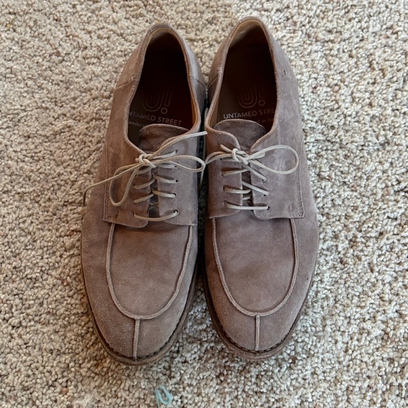 Untamed Street HAVEN sandstone suede apron derby shoes main image 10